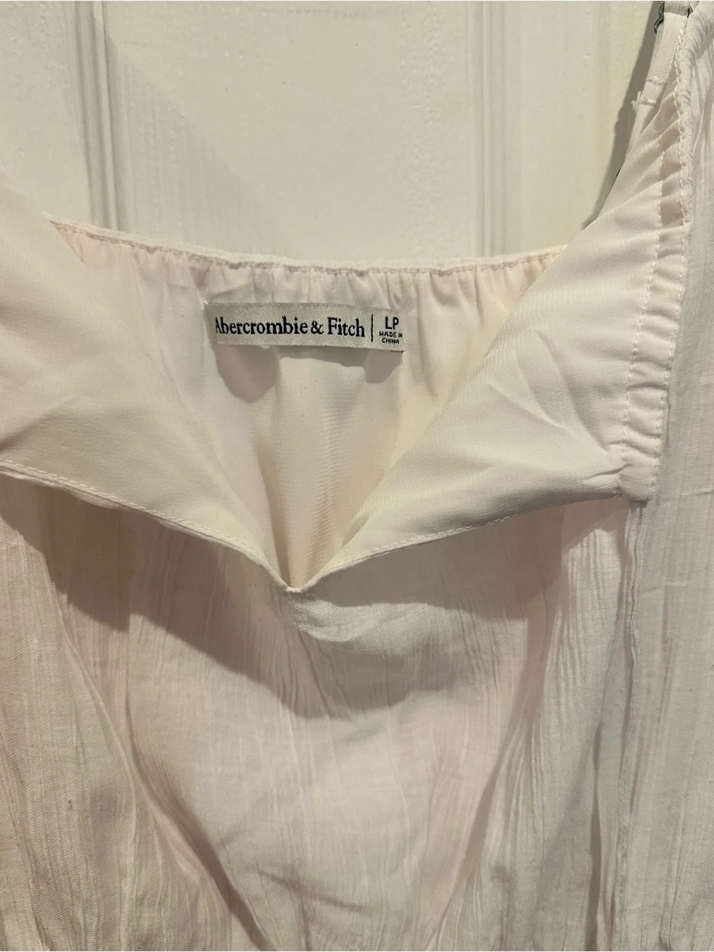 Abercrombie & Fitch Light Pink Maxi Dress